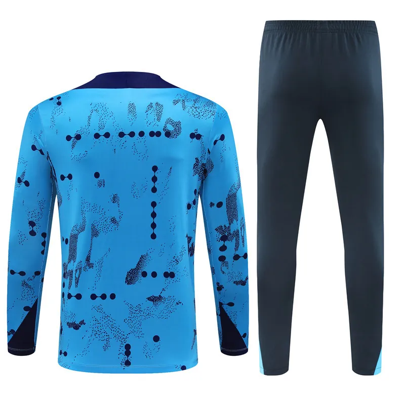 24-25 Chelsea Long Sleeve Training Suit Football Shirts 1