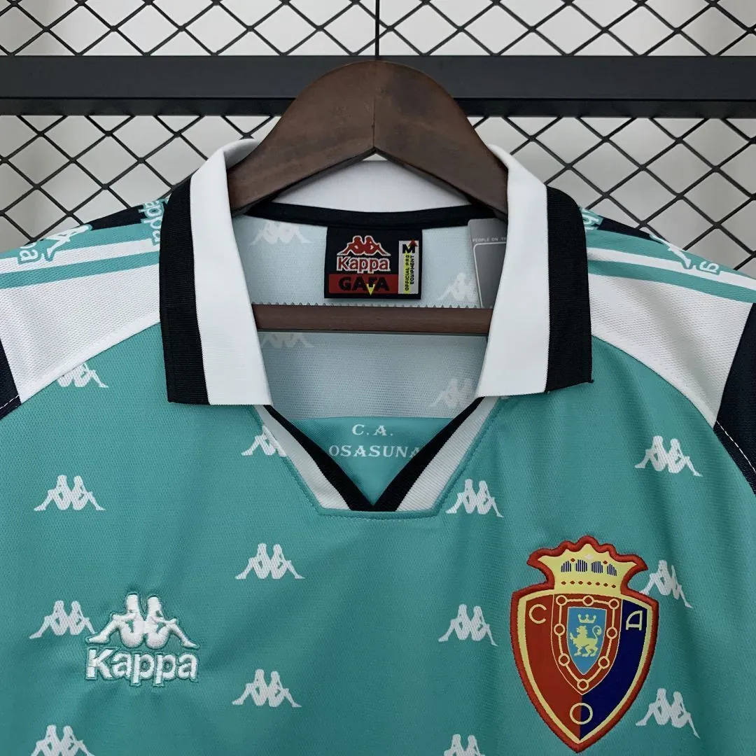 95-97 Osasuna Away Retro Kit Vintage Shirt AAAAJersey Supply Yupoo 4