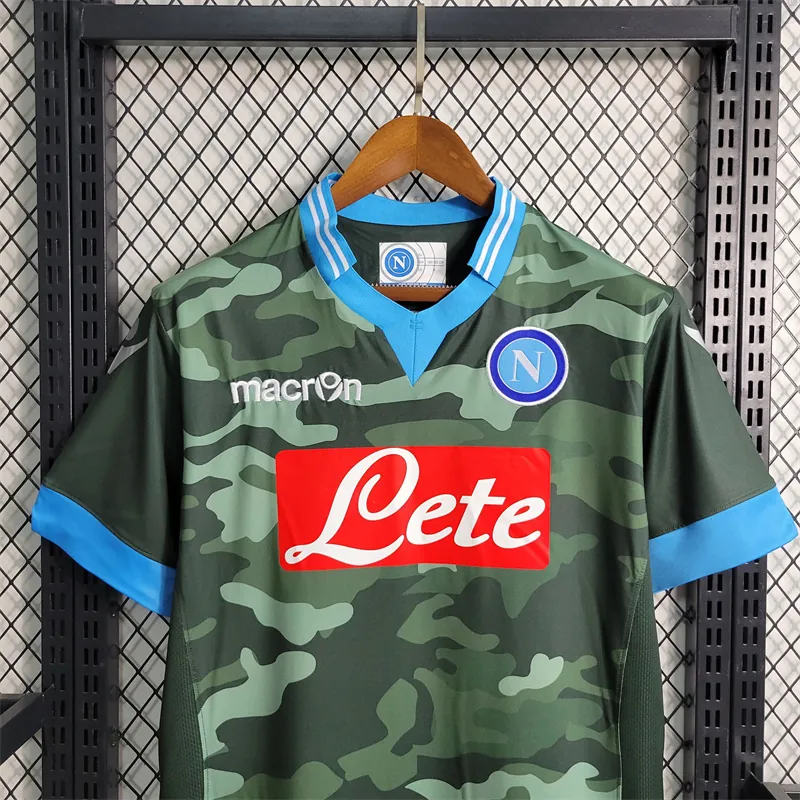 13-14 Retro Napoli Home Size S-XXL Soccer Jersey 3