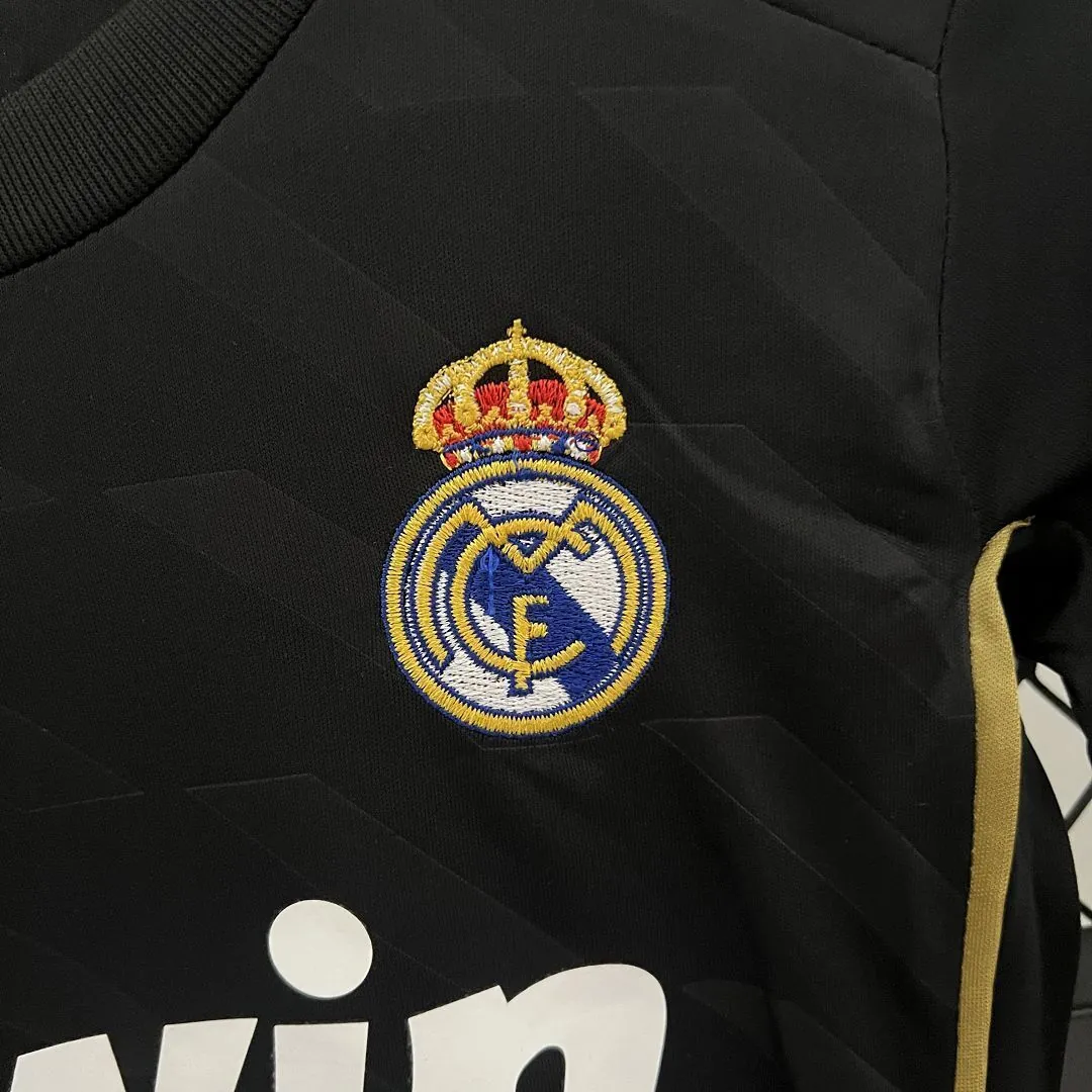 11-12 Real Madrid Away Retro Kids Kit Size-16-28 Football Jersey Yupoo 8