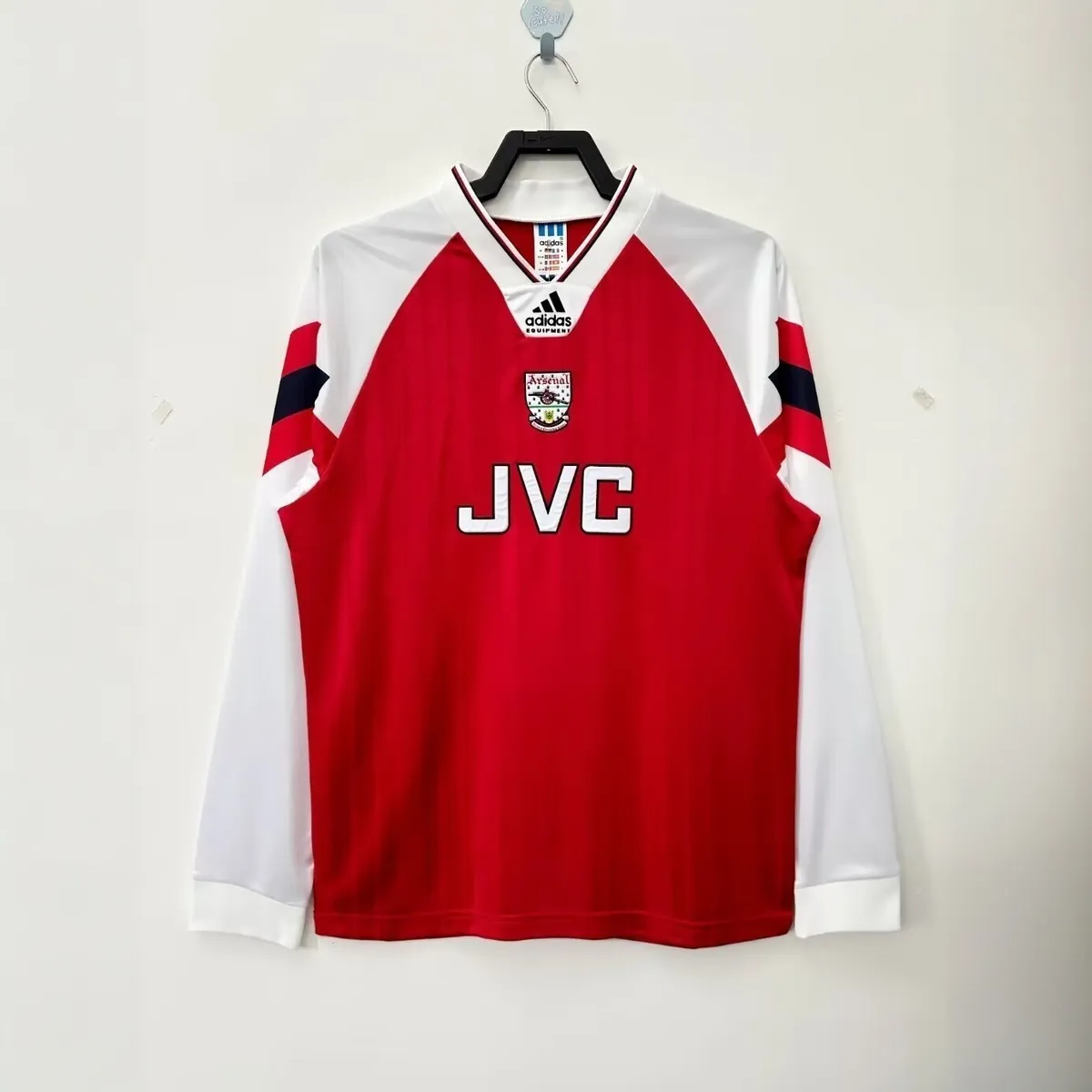 92-94 Arsenal Home Retro Kit Long Sleeve Shirt Best Jerseys Yupoo 2