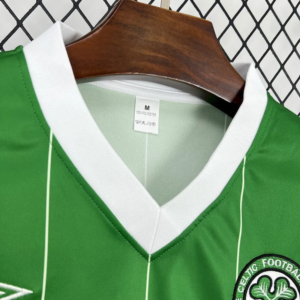 84-86 Celtic Third Retro Kit Vintage Shirt AAAAJersey Yupoo 4