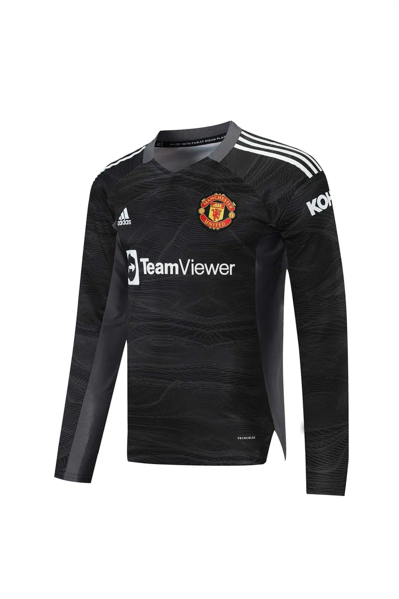 21-22 Manchester United black goalkeeper long sleeve 7