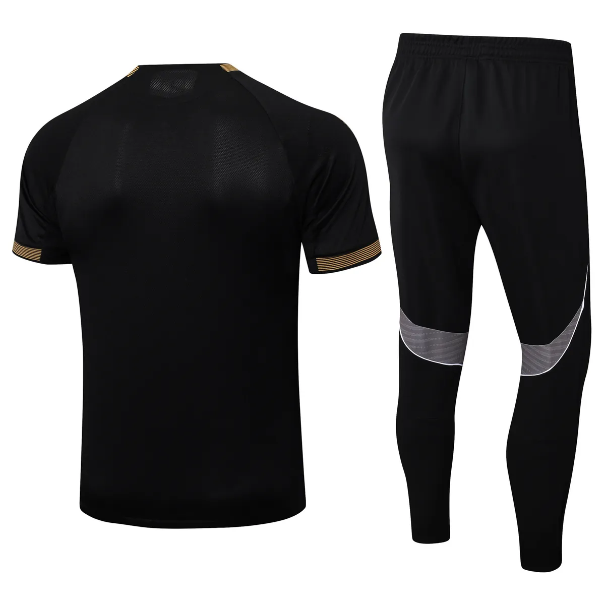 25-26 Real Madrid Black Player Version Training Kits Football Tracksuits 4
