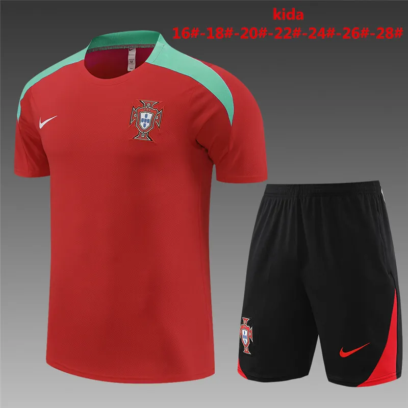 23-24 Portugal Kids Training Soccer Jerseys Yupoo 1