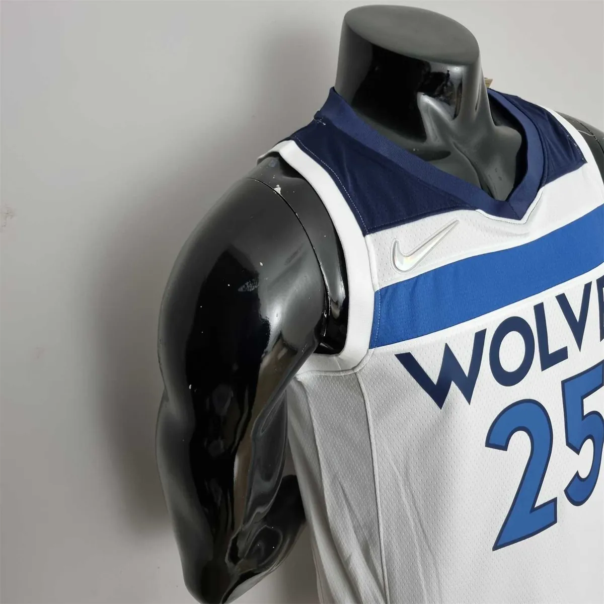 75th Anniversary Minnesota Timberwolves Rose #25 Royal White NBA Jersey 3