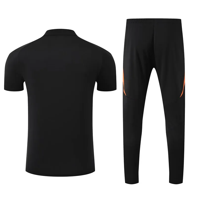 25-26 Colombia Black POLO Training Kits Football Tracksuits 1