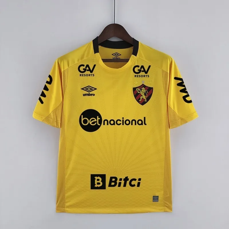22-23 Recife sports yellow goalkeeper 12