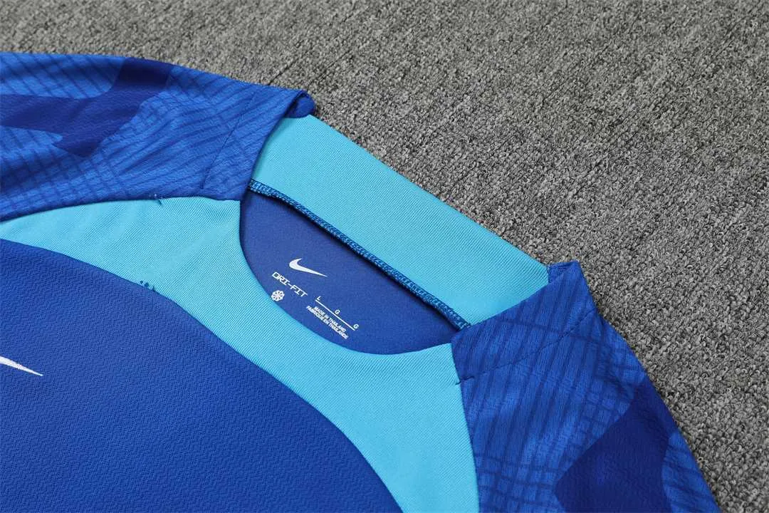 22-23 Chelsea Training Short Sleeve Kit Blue 1