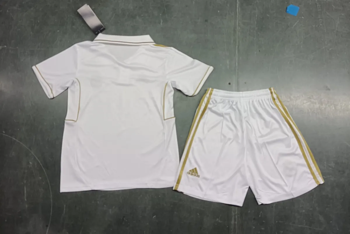 11-12 Real Madrid Home Retro Kids Kit Size-16-28 Soccer Jersey Yupoo 4