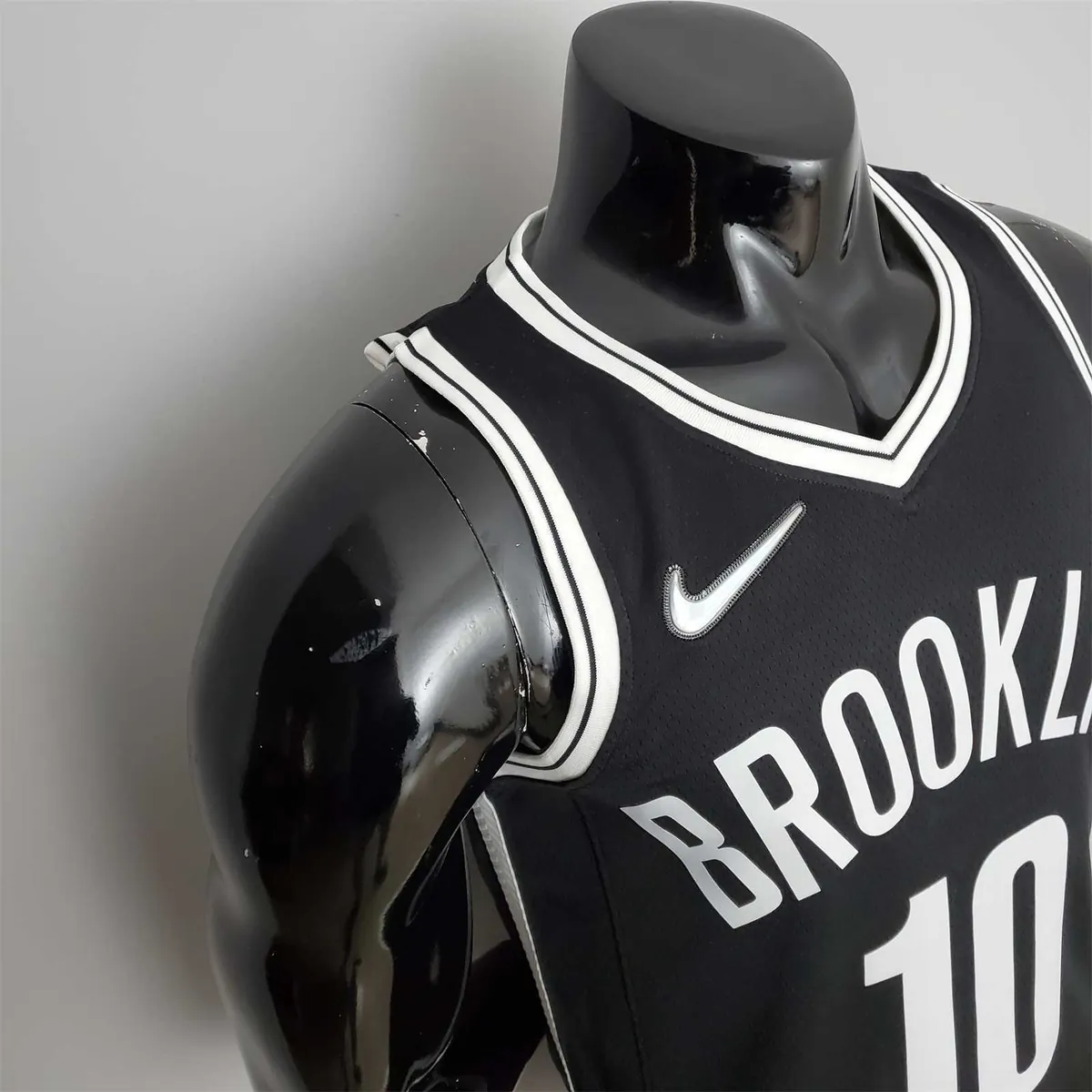 75th Anniversary Simmons #10 Nets Black NBA Jersey 9