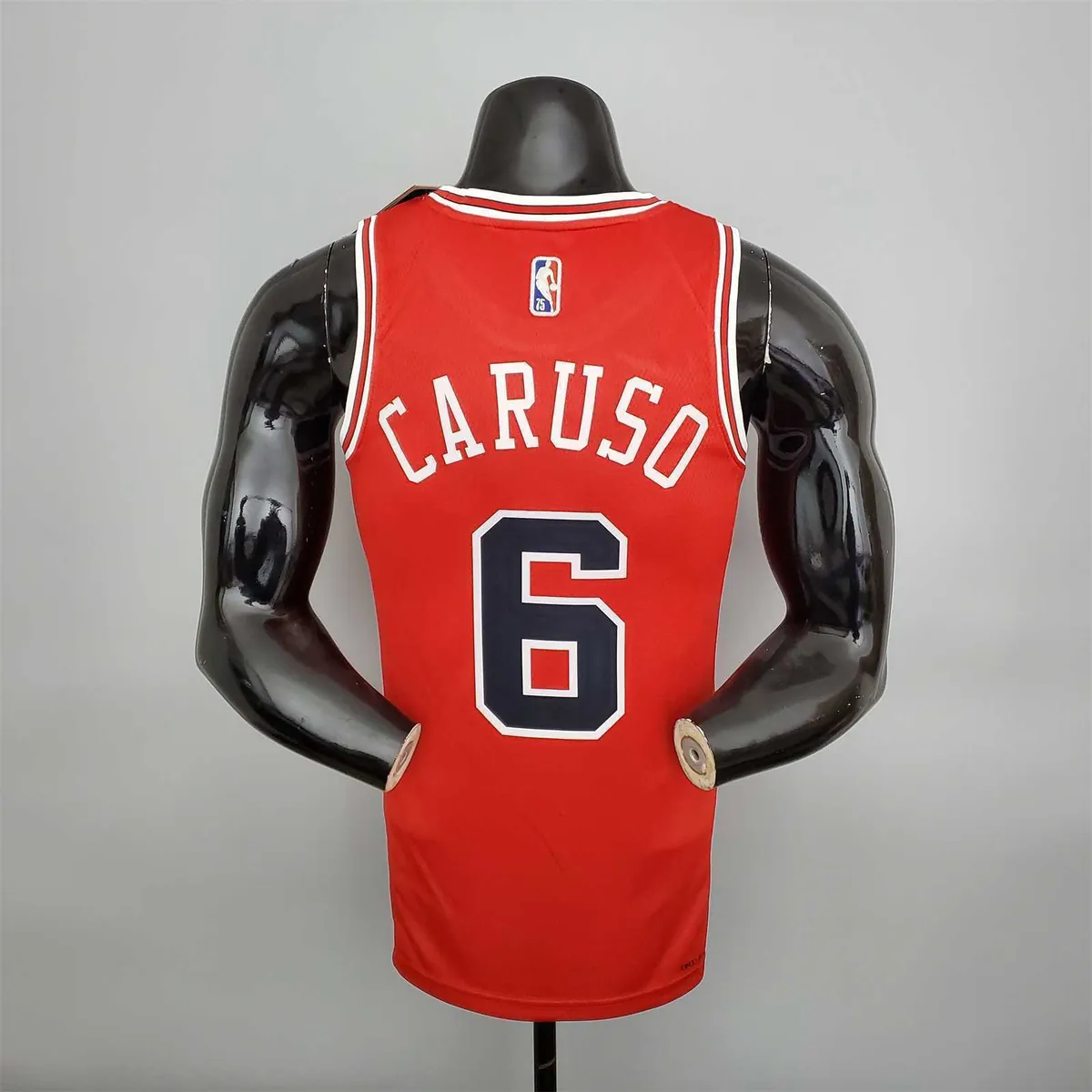 75th Anniversary CARUSO#6 Bulls Red 3