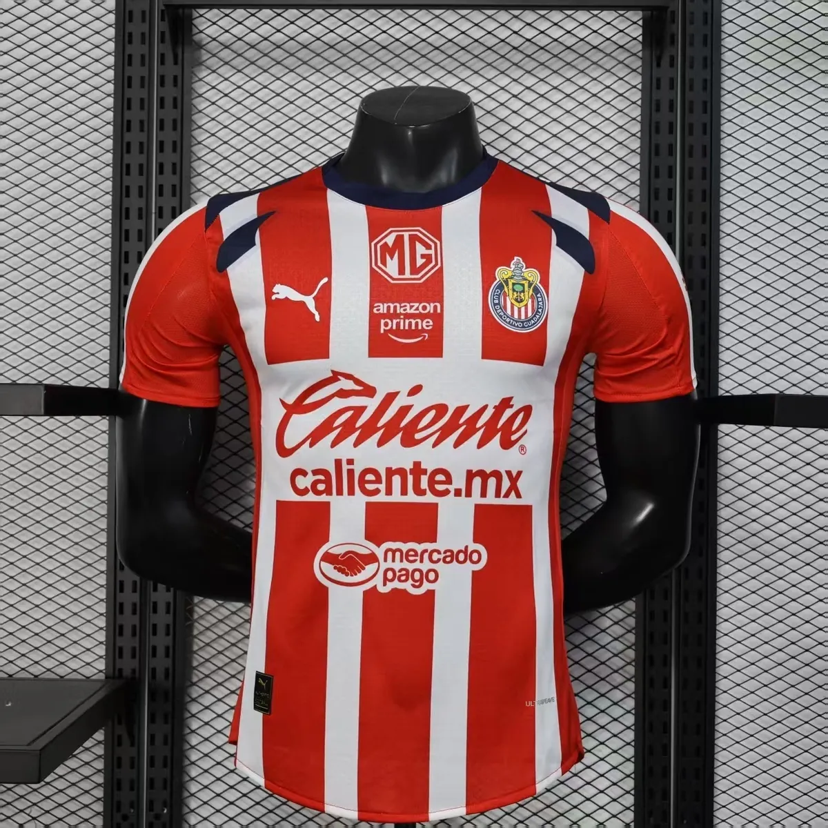 25-26 Chivas Home Red Kit Player Version Football Sino Shirt AAAAJersey Supplier Yupoo 6