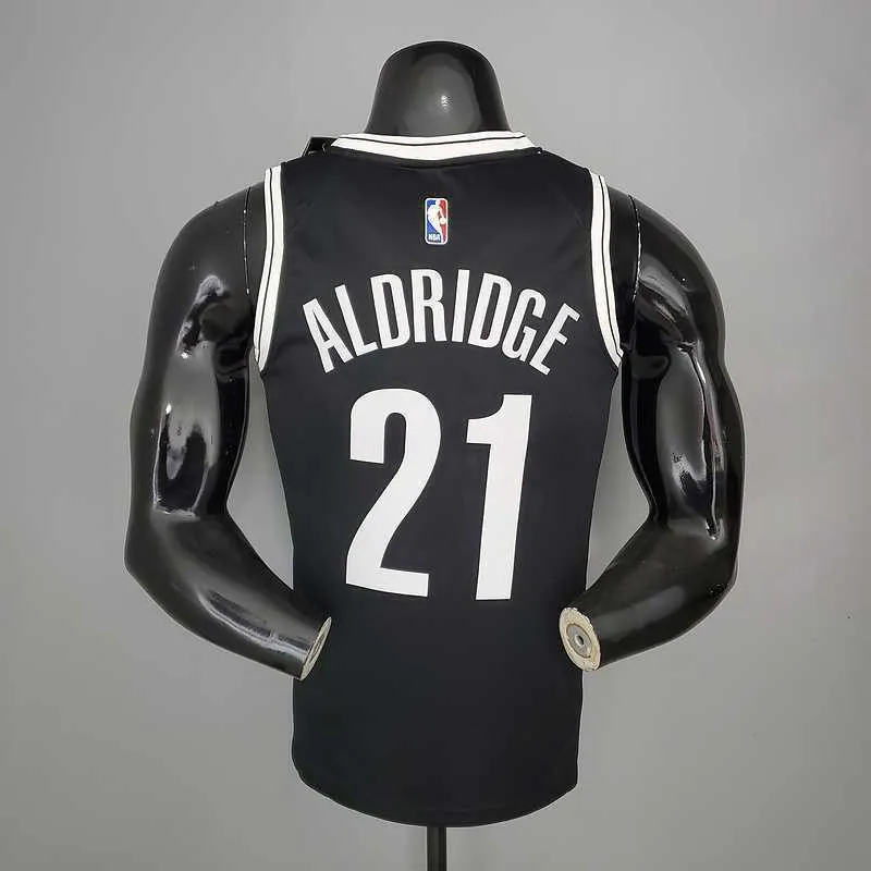 ALDRIDGE#21 Brooklyn Nets black 1