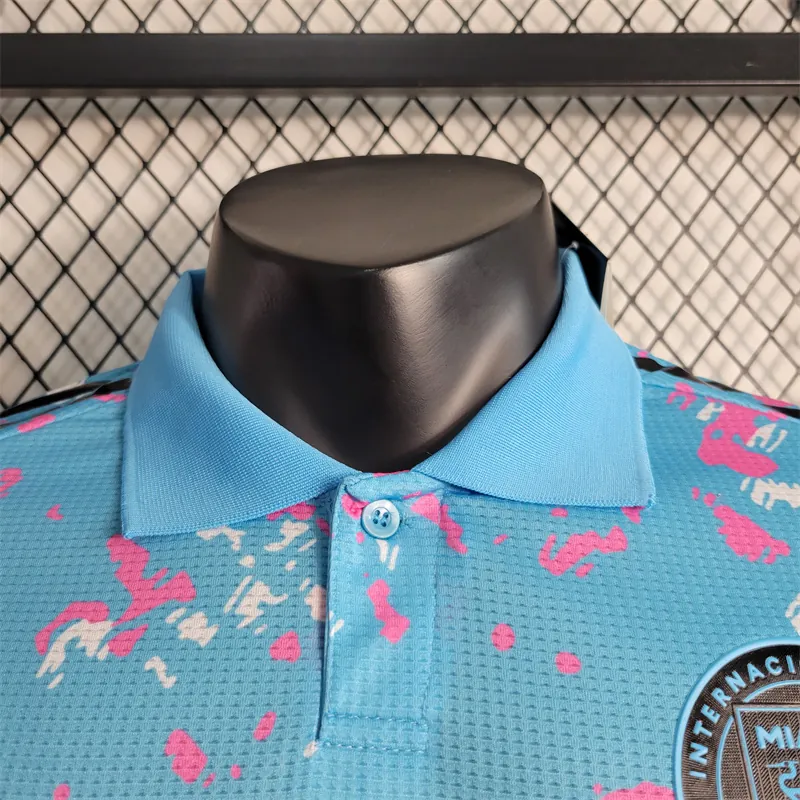 23-24 Player Edition Inter Miami Training Jersey Blue S-XXL 8