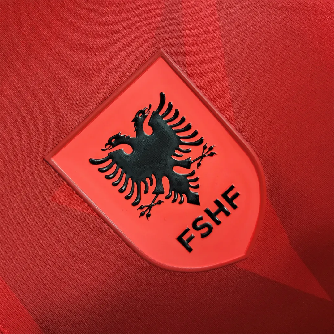 2024 Albania Home Kit UEFA Euro Shirt 1