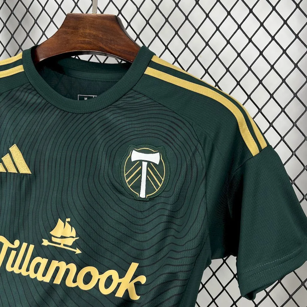 25-26 Portland Timbers Home Kit Soccer AAAAJersey Yupoo S-2XL 2