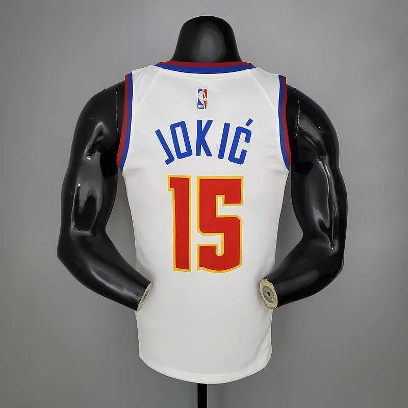 2021 JOKIC#15 Nuggets Bonus Edition White 3