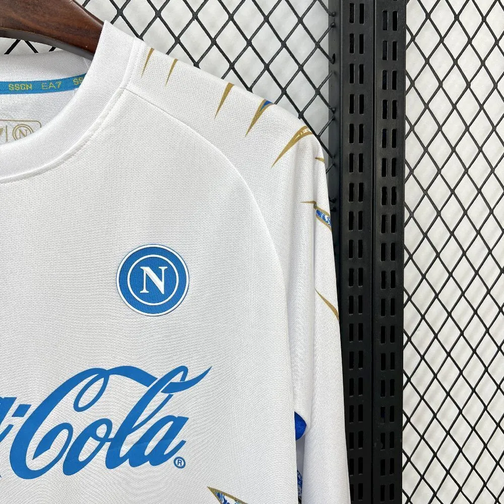 25-26 Napoli Special Edition Kit Soccer Long Sleeve T-Shirt AAAAJersey Supply Yupoo 2