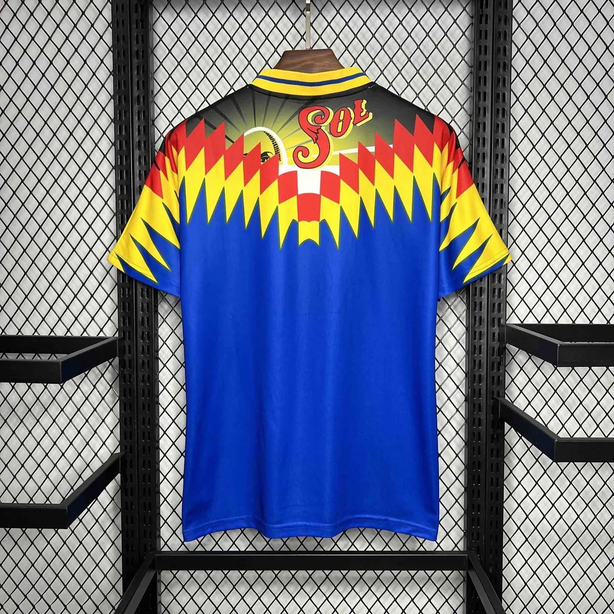 95-96 Club America Away Retro Kit Vintage Shirt Sport AAAAJersey Yupoo 3