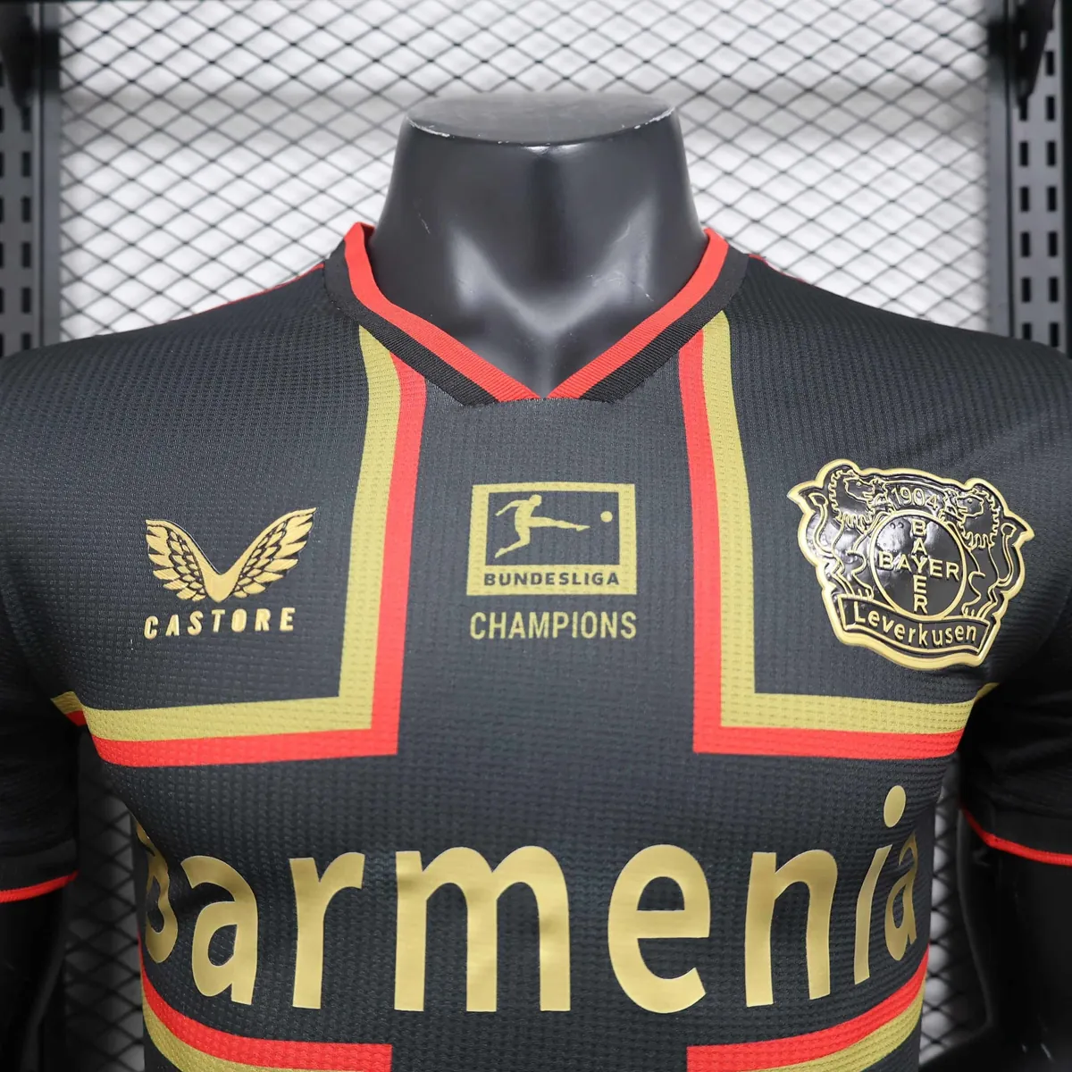24-25 Bayer 04 Leverkusen Bundesliga Champions Player Version Shirt AAAAJersey Dropshiping Yupo 5