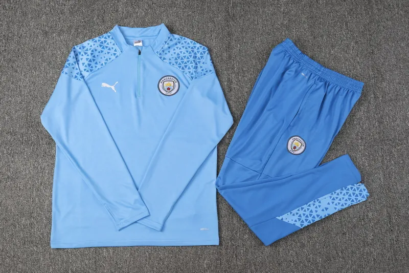 23-24 Manchester City Long Sleeve Training Suit Yupoo 2