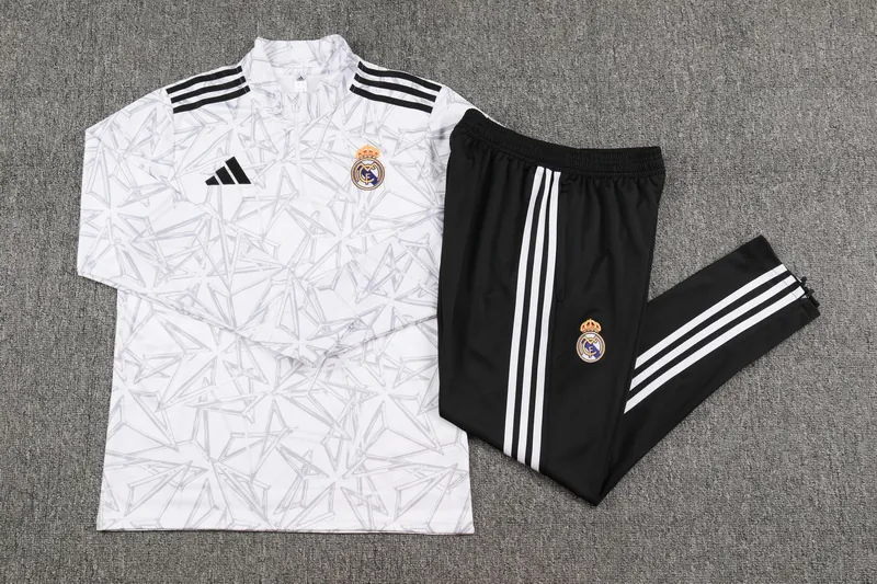 24-25 Real Madrid Long Sleeve Training Suit Football Shirts 1