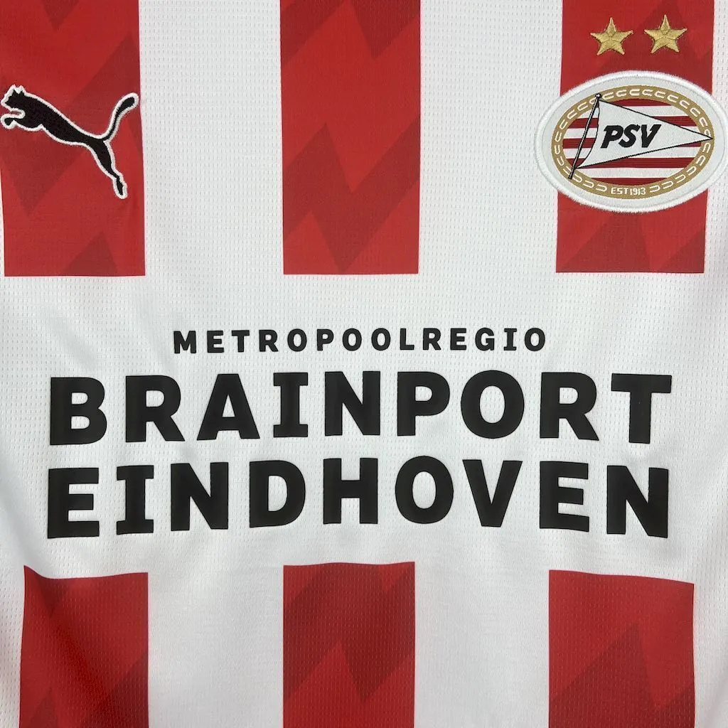 25-26 PSV Eindhoven Home Shirt Football Apparels AAAAJersey Supply Yupoo 1