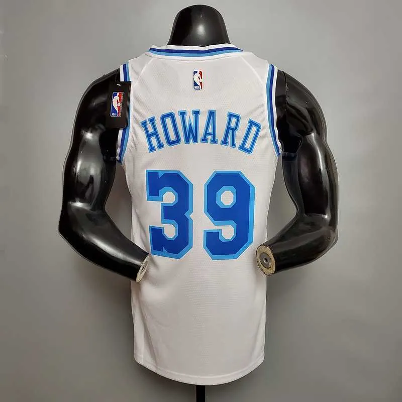 New HOWARD#39 Lakers white 7