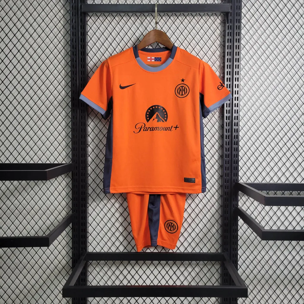 23-24 Kids Inter Milan Third Away Kit Size 16-28 7