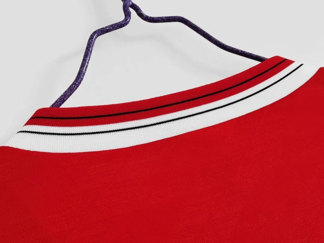 86-88 Manchester United home long sleeve 4