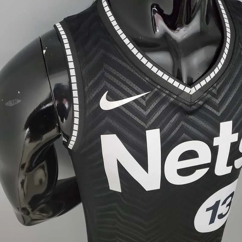 2021 Harden#13 Brooklyn Nets Bonus Edition Black 6