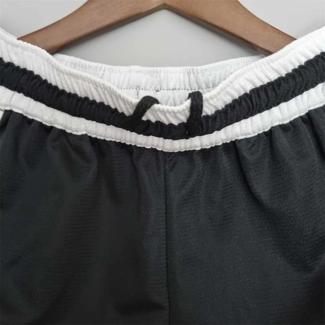 2022 Portland Trail Blazers NBA US Training Shorts Black 5