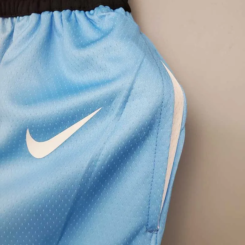New Miami Heat Shorts City Edition Pink Blue Gradient Color 7