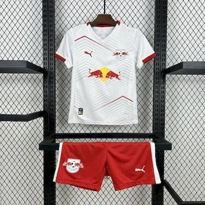 25-26 RB Leipzig Home Kid Kits Youth Apparels Sino AAAAJersey Supply Yupoo 12