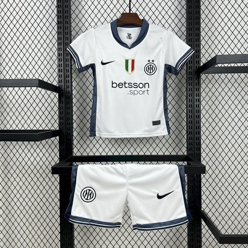 24-25 Inter Milan Away Kid Kits Youth Apparels AAAAJersey Supplier Yupoo 10