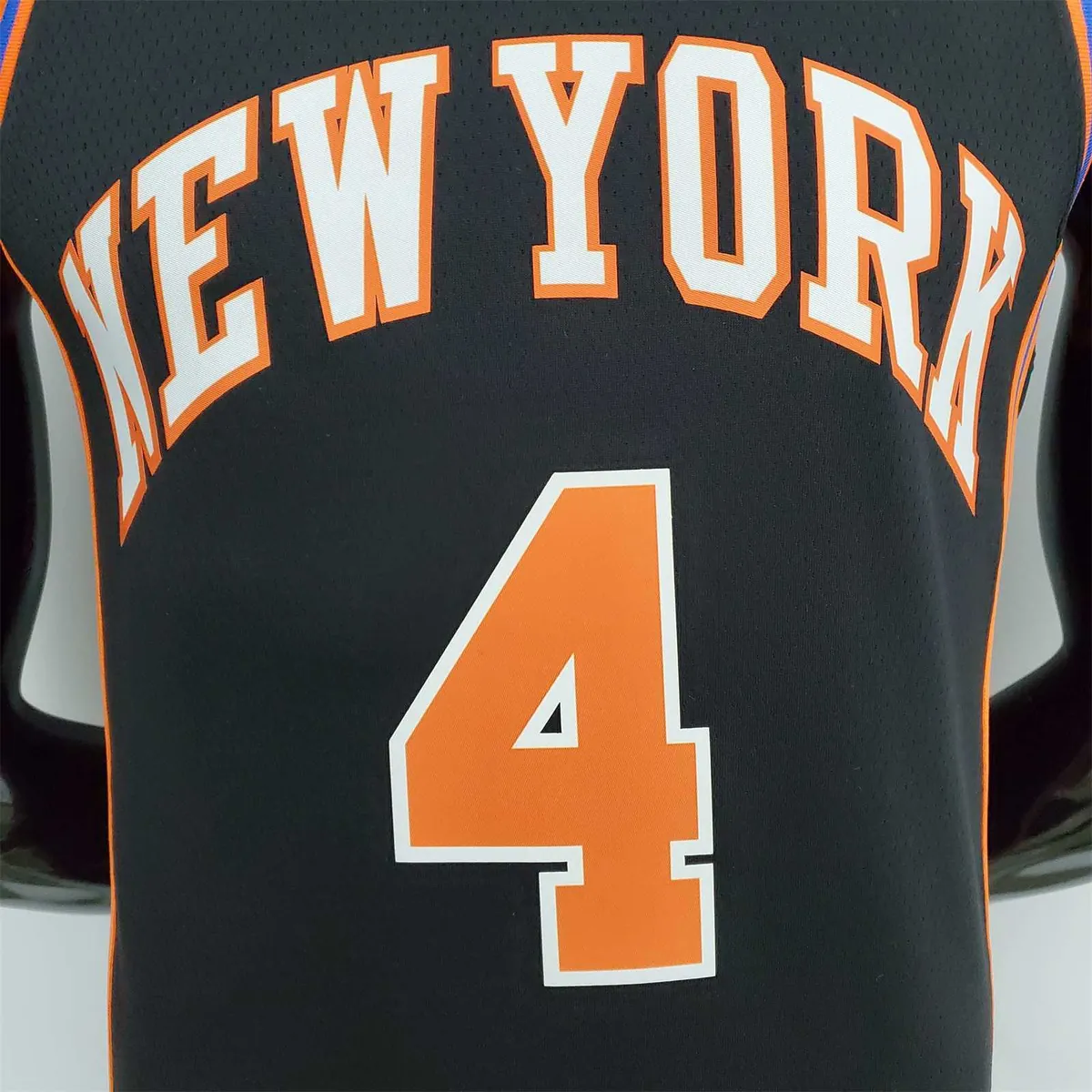 2022 Season Rose#4 Knicks Urban Edition Black NBA Jersey 8