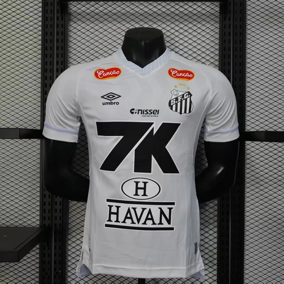 25-26 Santos FC Competition Training White Player Version Kit AAAAJersey Supplier Yupoo 8