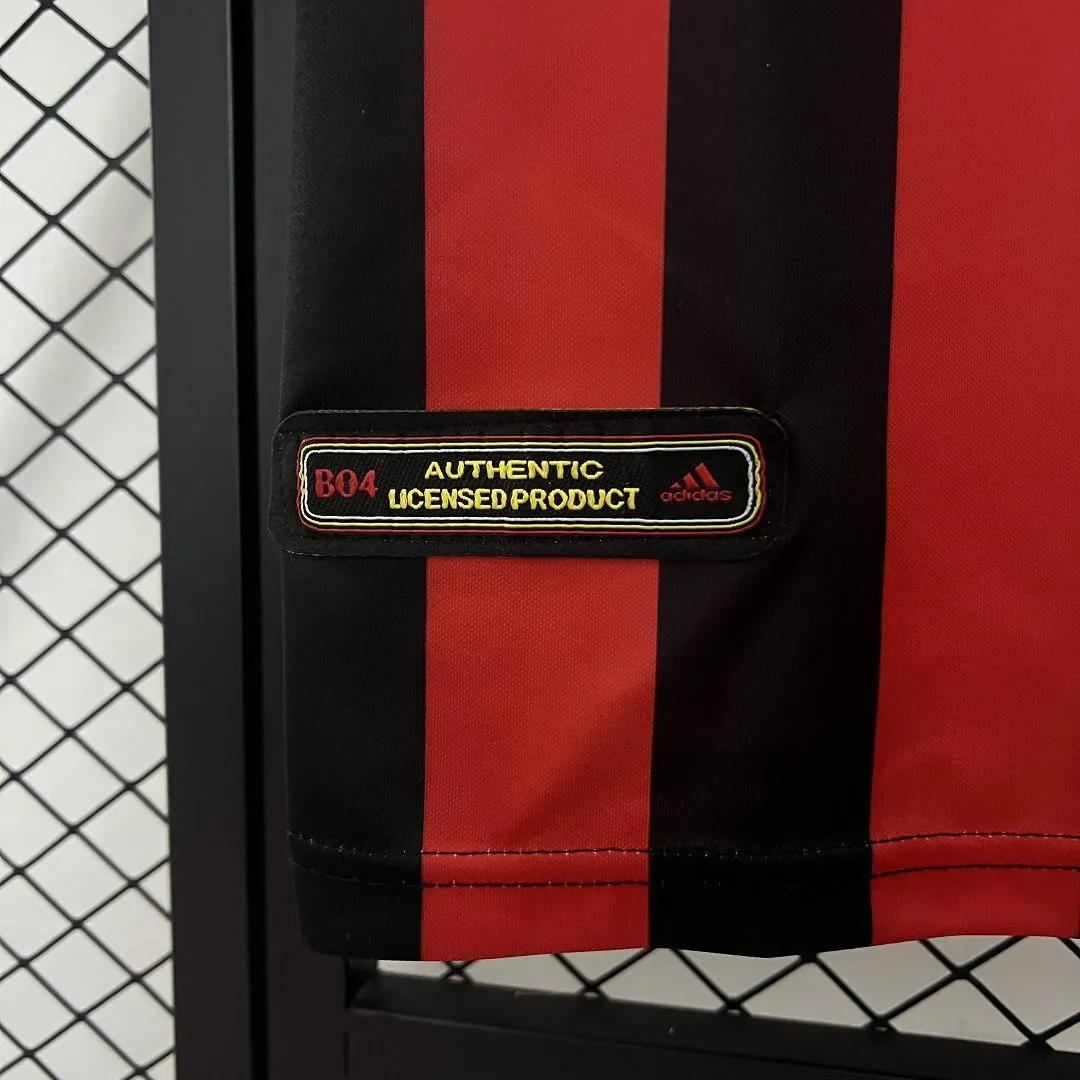 01-02 Leverkusen Home Retro Kit Vintage Shirt AAAAJersey Dropship Yupoo 8