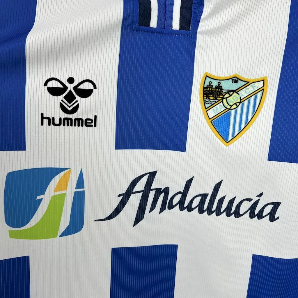 25-26 Malaga La Liga Promotion 25th Anniversary Special Edition Shirt AAAAJersey Dropship Yupoo 4