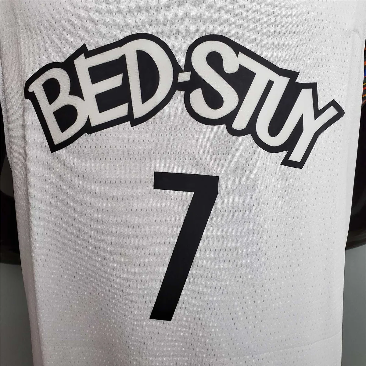 Durant #7 Brooklyn Nets City version white 4