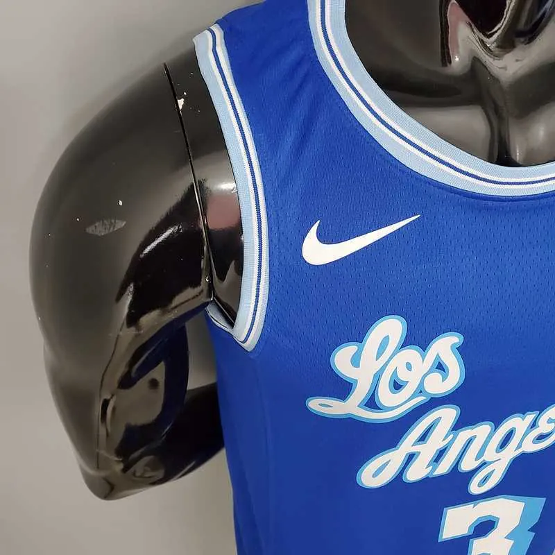 2021 DAVIS#3 Lakers Retro Blue 4