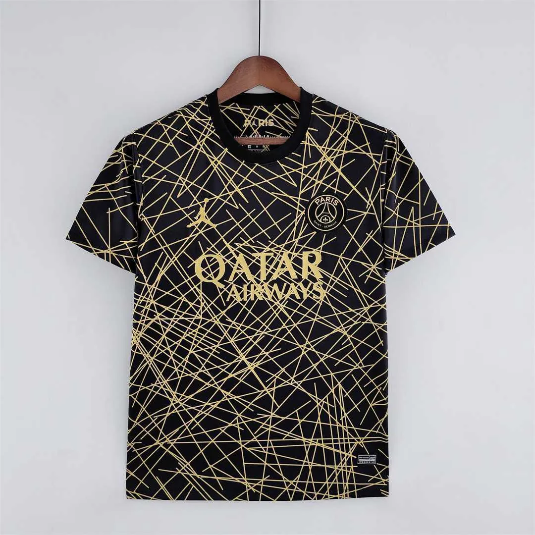 22-23 PSG Training Suit BlackGold Line 10
