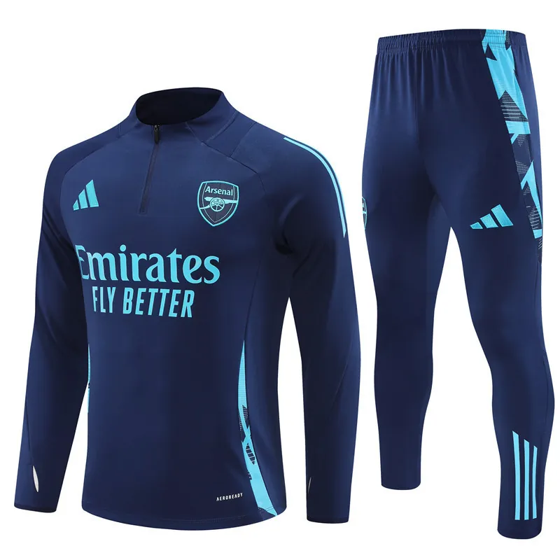 24-25 Arsenal Long Sleeve Training Suit Football Shirts 4