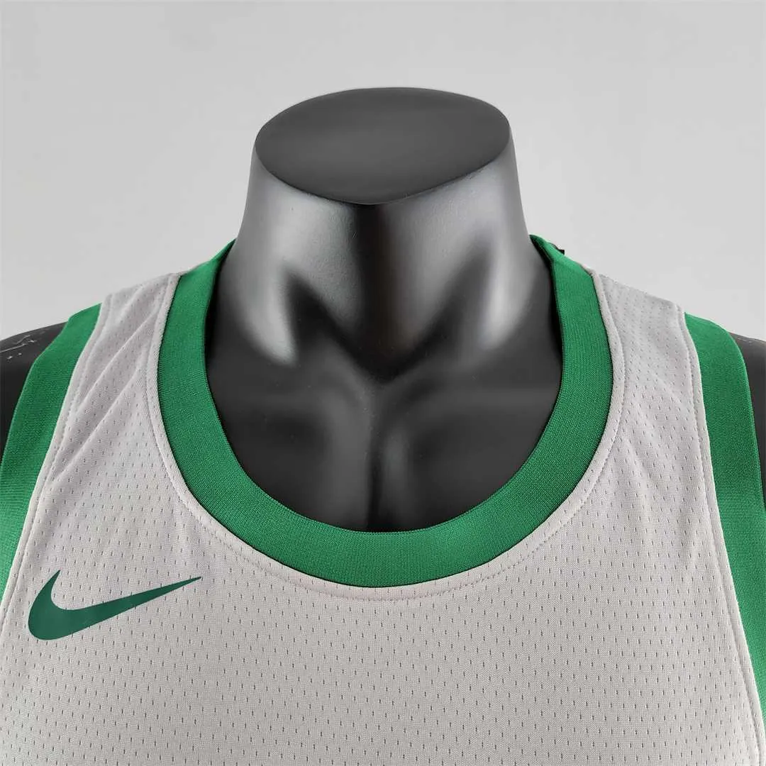 Tatum#0 Boston Celtics Grey NBA Jersey 7