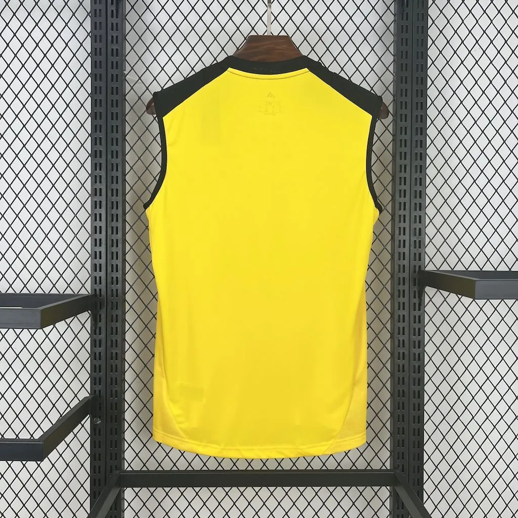 24-25 Atletico Mineiro Yellow Training Vest Soccer Shirt AAAAJersey Yupoo 1
