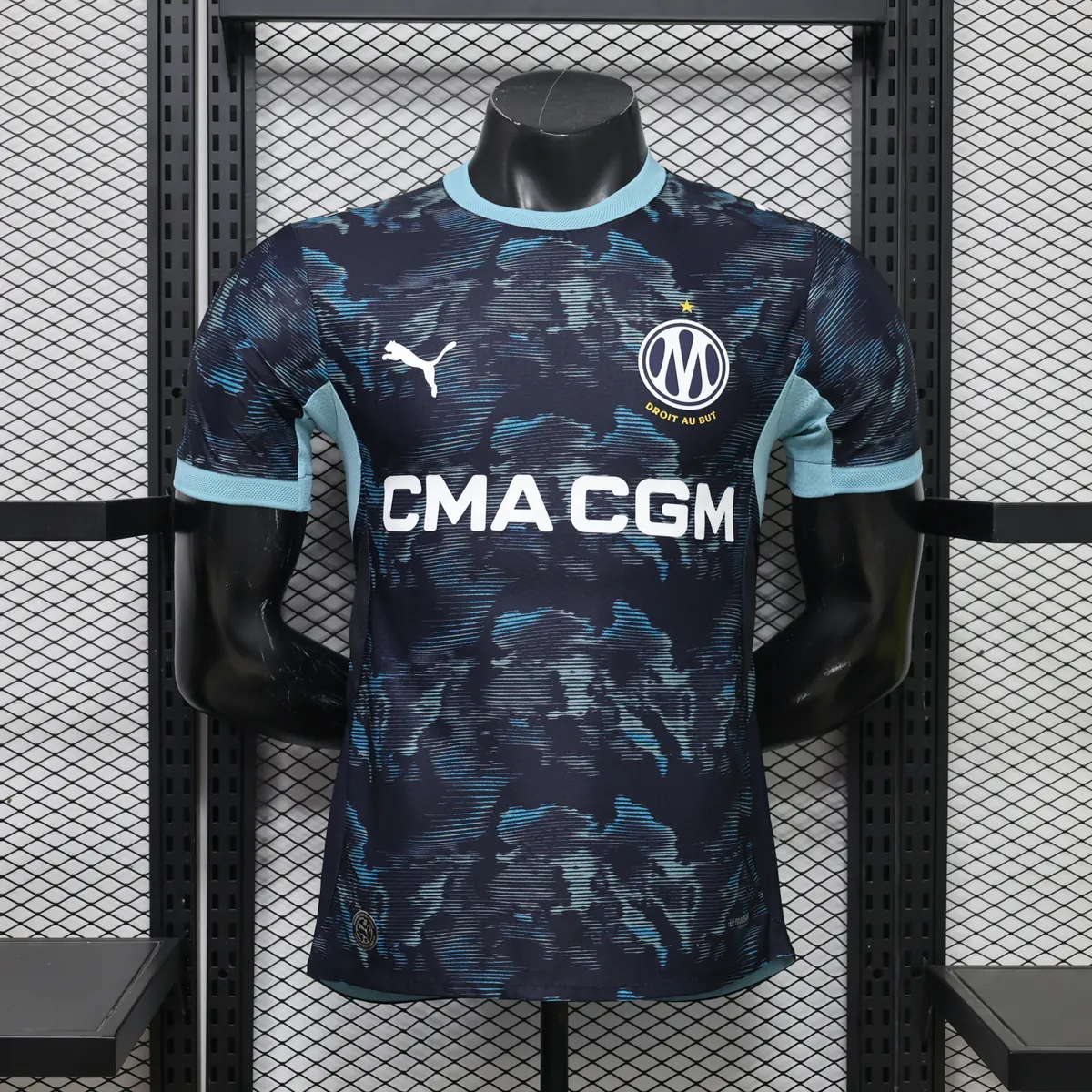 26-27 Marseille Away Mens Kit Player Version Soccer T-Shirt AAAAJersey Supply Yupoo 7 1