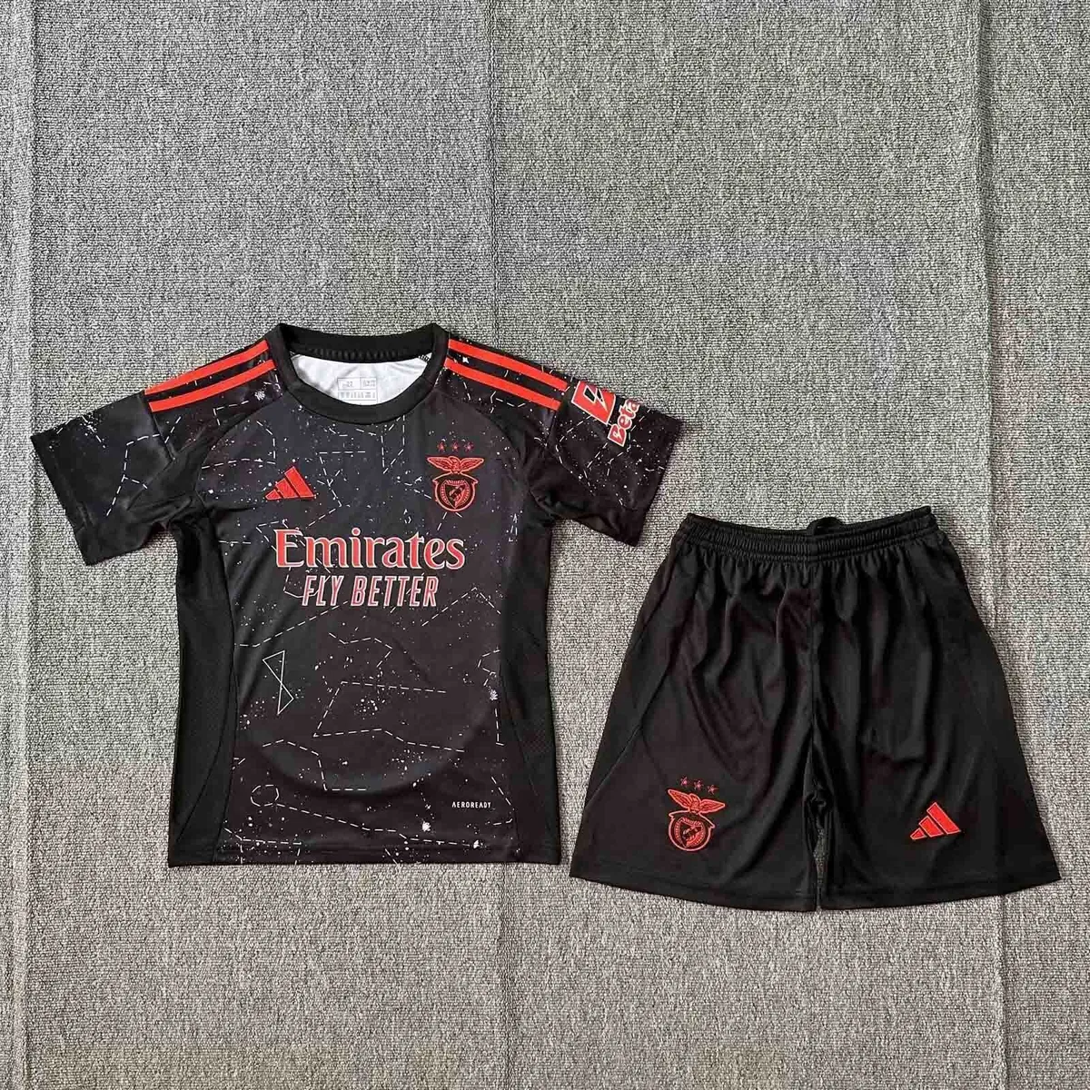 24-25 Benfica Away Kid Kits Youth Apparels Sport AAAAJersey Yupoo 1