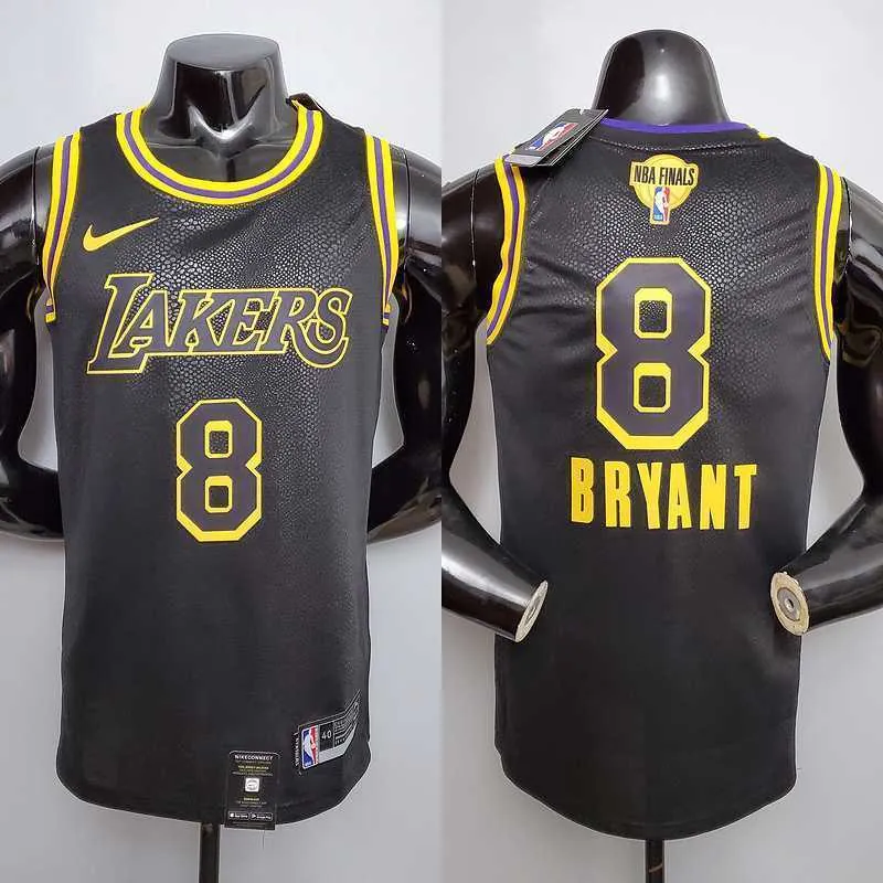 New Bryant #8 Lakers black 1