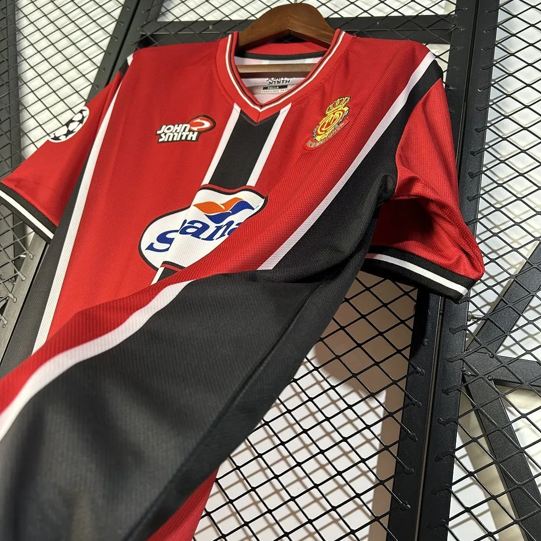 01-02 Mallorca Home Retro Kit Vintage Shirt Soccer AAAAJersey Yupoo 2